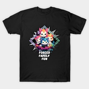 Forced Family Fun - Gamer Cat T-Shirt